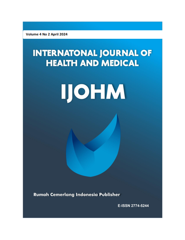 Vol. 4 No. 1 (2024): April | Indonesian Journal of Health and Medical